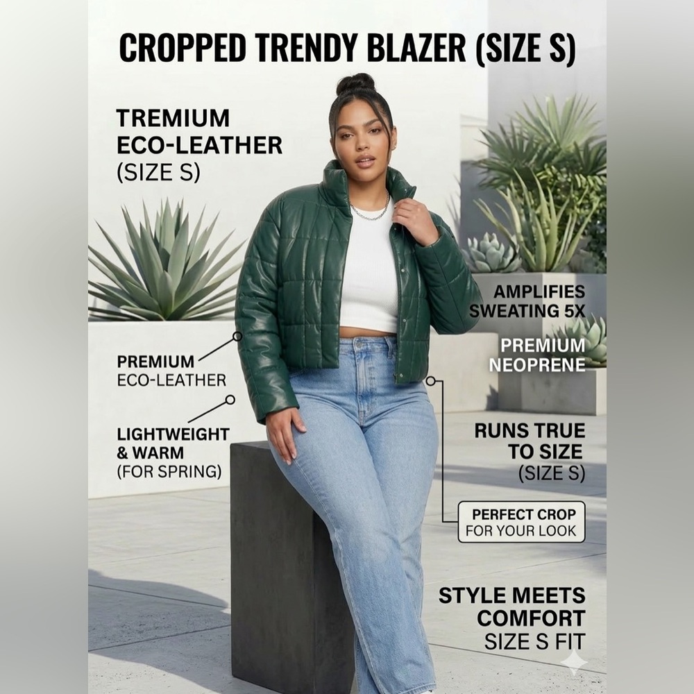 Love Tree Sage Green Puffer Jacket